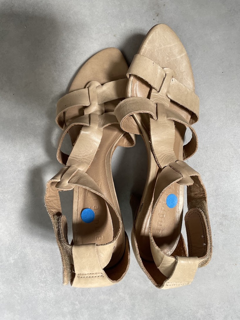 Sandales nu pieds